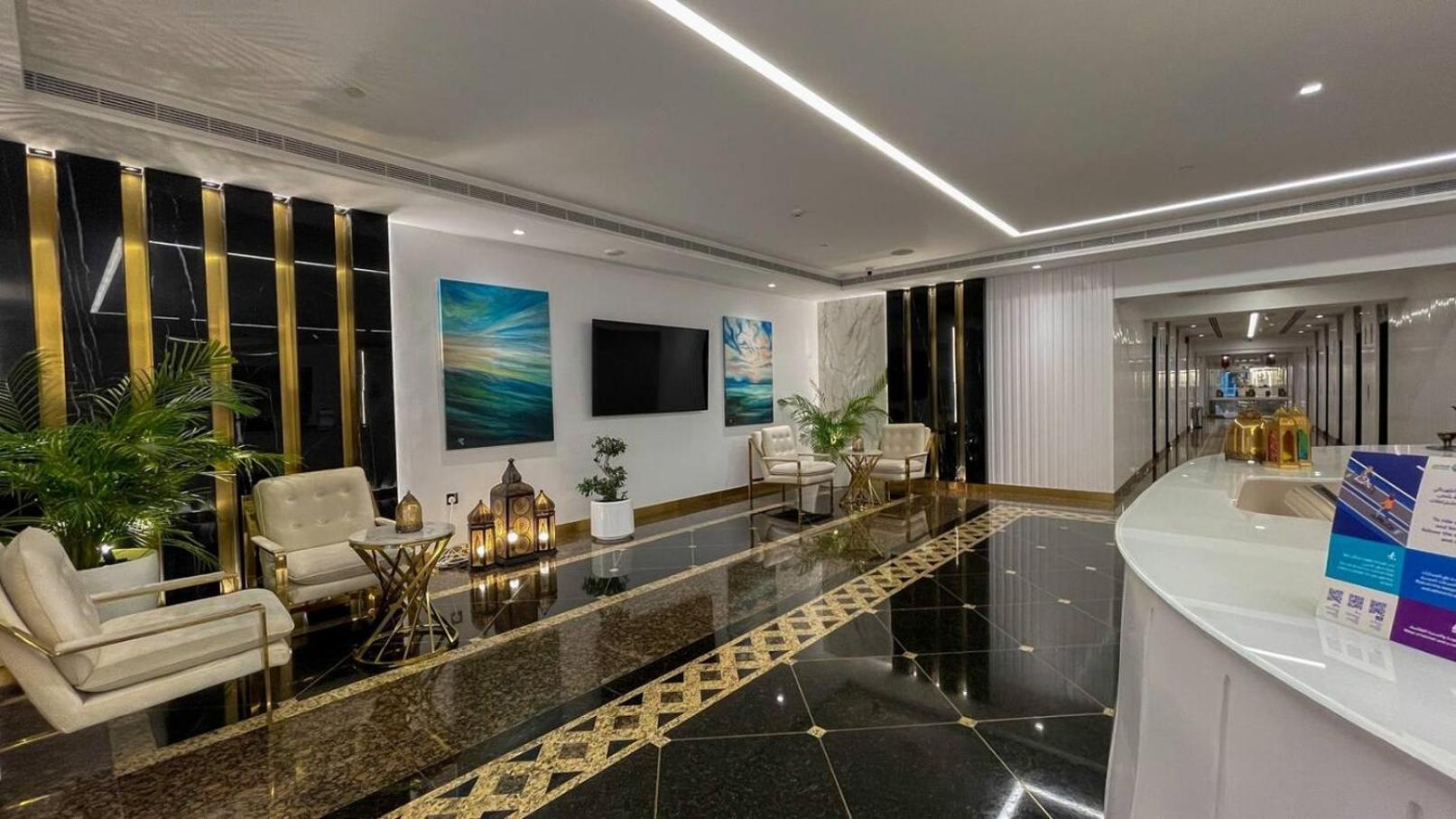 Sea & Palm View Elegant 1 Bedroom Apartment Дубай Экстерьер фото